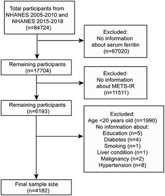 The Association Between METS-IR and Serum Ferritin Level in United States Female: A Cross-Sectional Study Based on NHANES